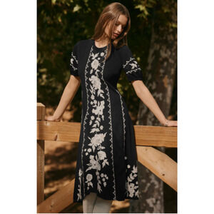 Johnny Was Seamed Knit Dress XXL Petite NWT